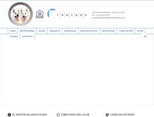 Tablet Screenshot of clubdelpastorblancosuizo.com